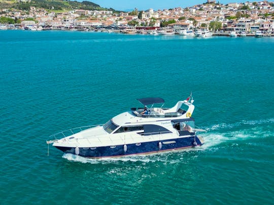 Unforgettable luxury yacht tour on Cunda Island