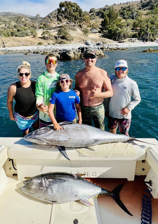 Barco de pesca em água salgada e caça submarina | Capitão especialista local!