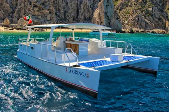 Let's Feel Cabo Experencie Abord This Catamaran!