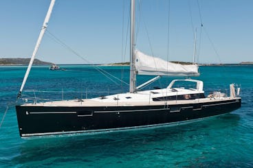 Beneteau Sensé 55ft Luxury Sailboat Rental in Cote d'Azur, France