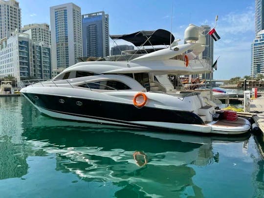 56ft Sunseeker Power Mega Yacht Charter in Dubai, UAE