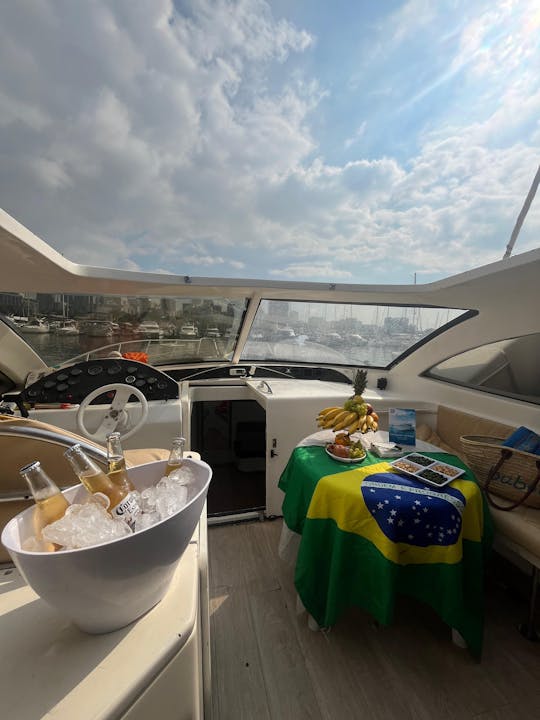 Alquiler de megayates Pershing Power de 57 pies en Río de Janeiro 💎 con servicio a bordo 