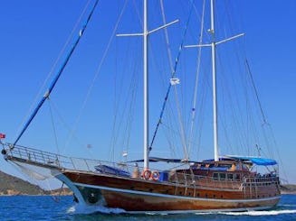 Croisière bleue à Fethiye avec 5 cabines Gulet Charter - TY-787744