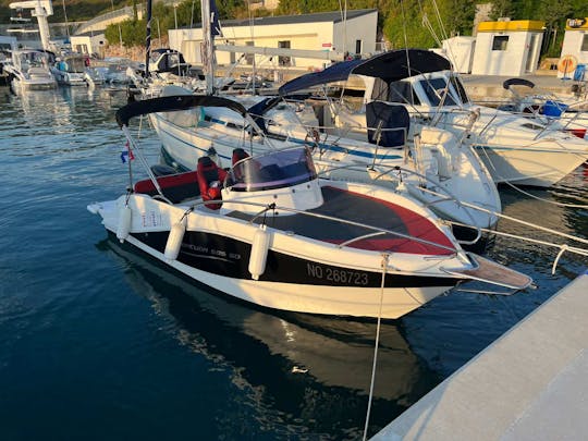 Barracuda 595 SD, Suzuki 140hp rent on Krk