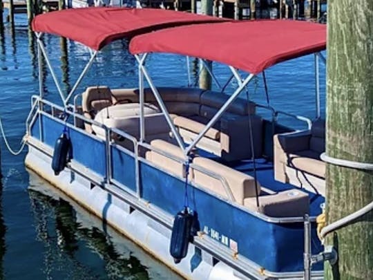 Large Pontoon Boat! Made in the Shade 