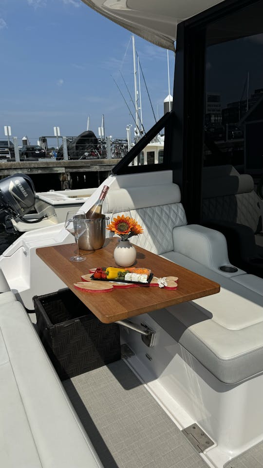 Private Luxury Inner or Outer Harbor Cruise | Regal 36 Grand Coupe Yacht