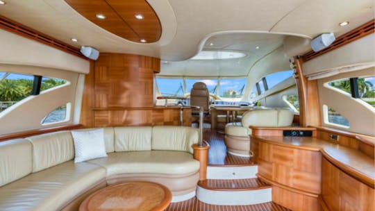Iconic 65’ Azimut Yacht Charter | Free Jetski and Champagne 