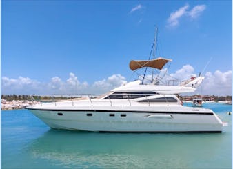 Gorgeous Azimut 47ft All Inclusive In Tulum, Quintana Roo
