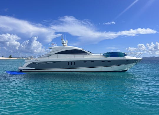 Fairline 65 GT the best looking yacht in Puerto Rico 🇵🇷