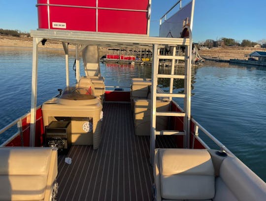 Bateau de fête de 26 pieds pour 15 passagers avec chaîne stéréo Slide-loud