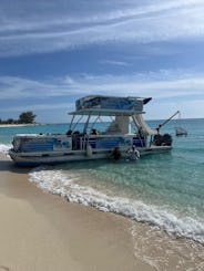 Bimini Islands Tours @Pontoon «PARTY BOAT» de dos pisos de 32 pies