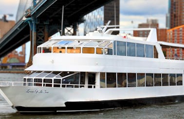 110ft Luxury Yacht Private Charter in NYC Pier 78