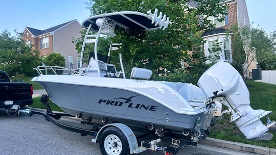 Fish by day party by night with the 19ft pro line center console!