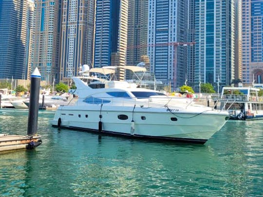 70ft Luxury Ferretti Brand Yacht in Dubai, UAE