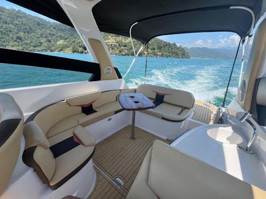 30ft Triton Sport Motor Yacht Rental in Paraty, Rio de Janeiro, Brazil