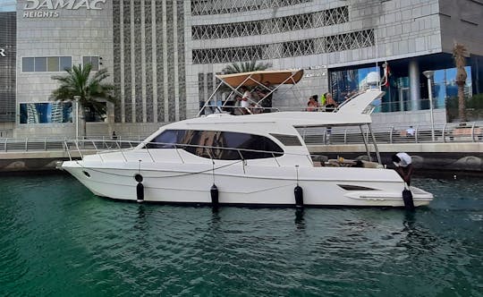 Book 46ft Motor Yacht For Maximum 12 Guests In Dubai Marina