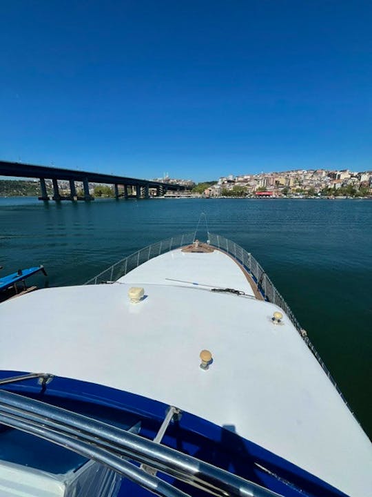 Luxurious Bosphorus Yacht Experience on 80ft Motor Yacht