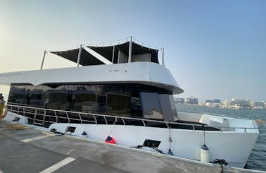 50 Person Yacht Charter with Jacuzzi Al Bandar, Abu Dhabi