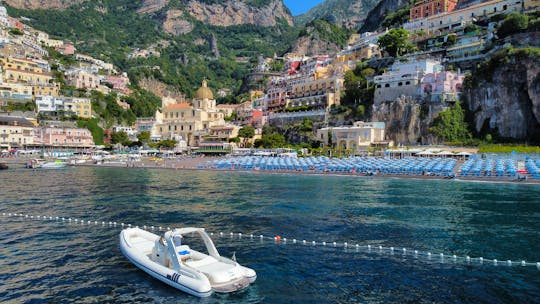 Enjoy the Amalfi Coast on a private boat tour with 32' Alson RIB