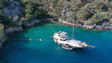 Book the 2023 Luxury Gulet in Gocek Region for 6 People!