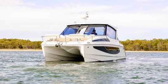 36' 2023 Aquila Catamaran + Seabob Yacht Rental in East Hampton, New York