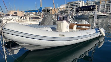 Self-Drive Rib Master 630 de 21 pés - KIERAN - Msida Marina Pieta Quay