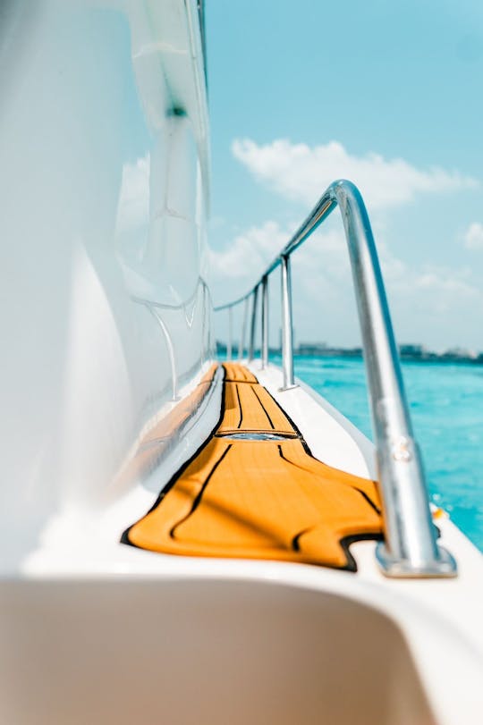 Mr Sea, Sea Ray 50 Ft peut accueillir jusqu'à 18 personnes avec structures gonflables et planche à pagaie !