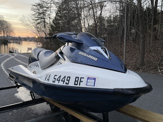 Seadoo Jetski GTX 155 Seats 3 Boat & Trailer - Smith Mountain Lake VA