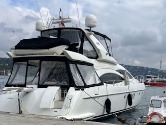Luxurious Azimut Yacht Charter in İstanbul, Turkey