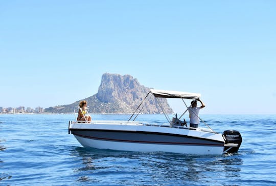 Gasparet Alu 80hp Boat Rental Altea, Spain