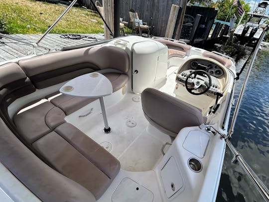 Explore the Water with 10 Friends on a Hurricane 22 Bowrider