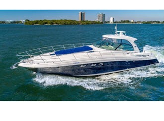 Belo iate Sea Ray de 55 pés em Miami, Fort Fort Lauderdale - Aventura - Houlover