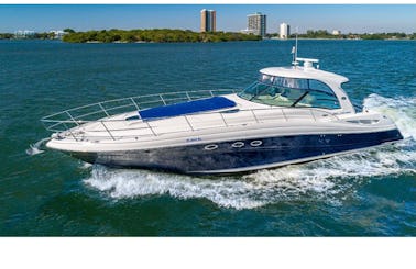Beautiful 55' Sea Ray Yacht in Miami, FL - Fort Lauderdale - Aventura - Houlover