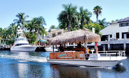 Cruzeiro no Tiki Bar em Fort Lauderdale!