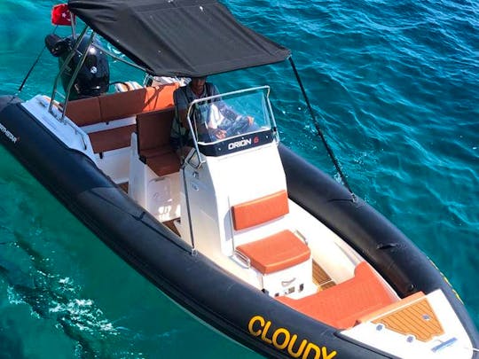 Cloudy Northstar 7 RIB Powered by 150 Hp Mercury Outboard Engine