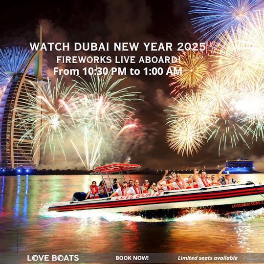 Regardez le Nouvel An 2025 à Dubaï