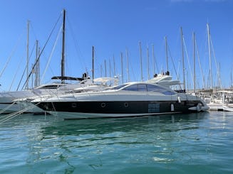 Azimut 72ft Motor Yacht with twin engine from Ibiza