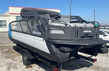 2022 Sea-Doo Switch Pontoon | The Super Fun Boat in Smithville, Missouri 