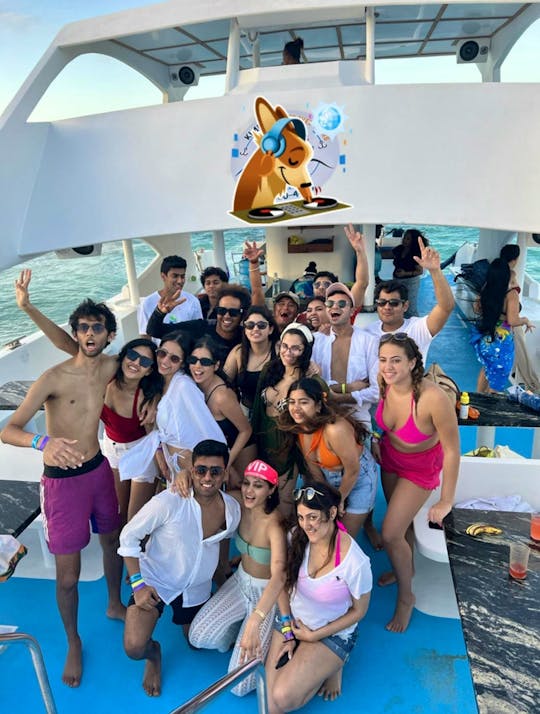 😎ADULT ONLY PARTY BOAT WITH UNLIMITED DRINKS,SNACKS, SAND-BAR, SNORKEL,MUSIC🥳