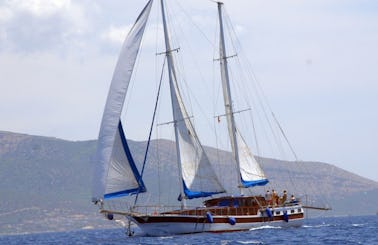 Gulet Alkatraz 6 cabins up to 12 Passengers from Bodrum