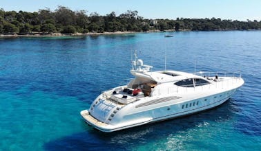 Luxury Leopard 24 Power Mega Yacht Rental in Cote d'Azur, France 