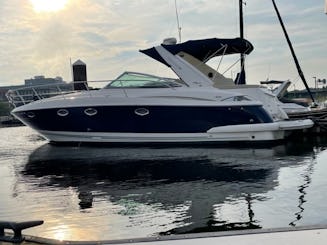 Cruise the Inner Harbor and beyond on a Monterey 350 Sport Yacht