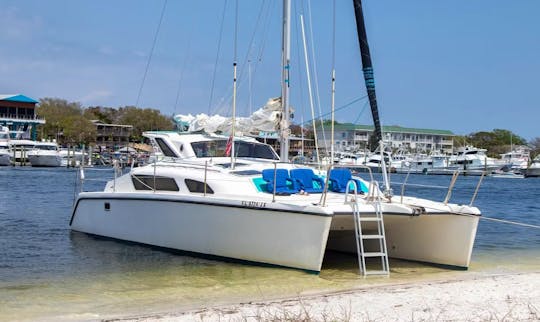 4 Hour Private Charter in Destin, FL! Crab Island, Snorkeling, Dolphins & More!