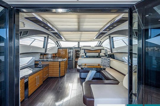 Miami in Style: 45FT Marquis Sport Coupe – Free Jet Ski or 1 Extra Hour!