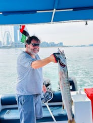 Pêche en haute mer de 35 pieds et 4 heures