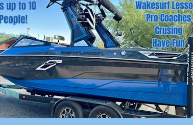 Best Wakesurf Boat 2023 Centurion RI230  (Crusing, Lessons, and More)
