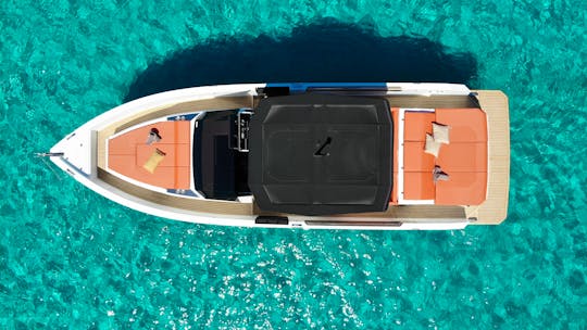 De Antonio D36 Motor Yacht for 11 Passengers in Ibiza!