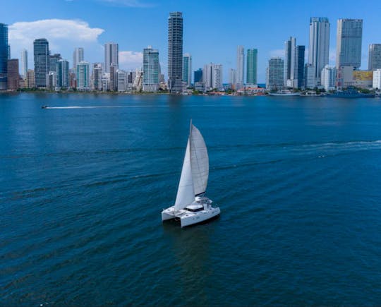 Charter 40' Cruising Catamaran In Cozumel, Mexico