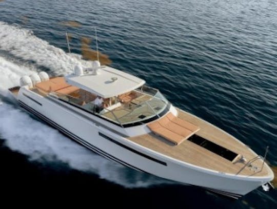Location d'un méga-yacht Delta Luxury Power de 60 pieds sur la Côte d'Azur, France 💎