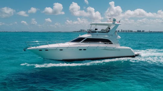 SEA CASTLE | Une magnifique forteresse de croisière Sea Ray de 55 pieds dans les Caraïbes mexicaines